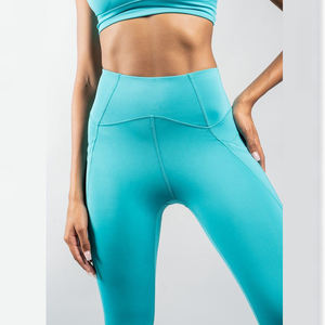 Leggings para Mujer, Diseño Personalizado, Transpirables, Delgadas, Tejidas, Cintura Media, Largas, con Bolsillos, Spandex/Nylon, Alta Calidad - Product Image 2