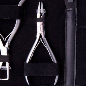 Kit d'outils pour extensions de cheveux en vrac, tendance du moment, logo personnalisé, acier inoxydable, Regal Impex - Product Image 3