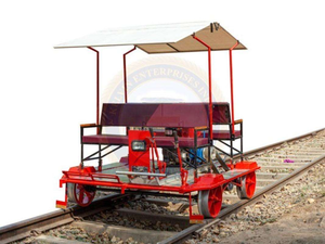 Hot Sale <b>Heavy</b> <b>Duty</b> Motor <b>Trolley</b> Powered Transport Cart for <b>Heavy</b> Load Movement in Factories Warehouses and Railway Maintenance - Product Image 3