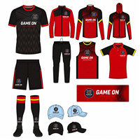 Servicio OEM de Ropa de Fútbol de Secado Rápido, Uniformes de Fútbol para Hombre, Camisetas de Fútbol, Conjuntos de Uniformes de Fútbol para Ropa Deportiva
