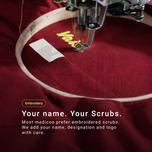 Conjunto de Uniformes Médicos para Hombre, Cuello en V, Uniforme de Enfermero, Doctor, Ropa de Trabajo para Hospital y Clínica, Tela Transpirable y Antibacteriana, Traje de Atención Médica - Product Image 4