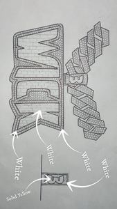 จี้ห้อยคอฮิปฮอปประดับมุกน้ำจืดทรงบริลเลียนต์คัท มอยส์ซาไนต์ VVS รุ่น Maa Uma Creation ชุบทองคำชมพู เงินแท้ 925 ประดับเพชรเม็ดเล็ก - Product Image 3