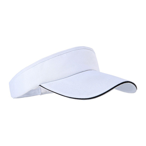 Wholesale Custom Embroidered Adjustable Sports Sun Visor Hat Unisex Golf Tennis <b>Cap</b> for <b>Men</b> Women Outdoor Beach Running Fishing - Product Image 6