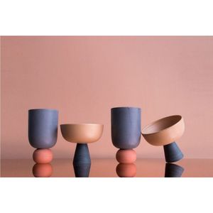 Vase à fleurs en métal abstrait moderne, vase décoratif en fer géométrique nordique pour la décoration de table de salon de luxe - Product Image 6