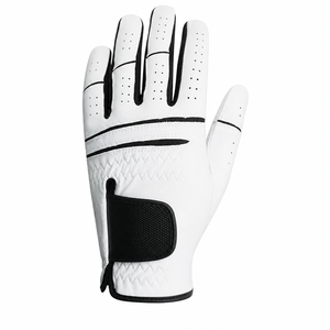 Gants de golf en cuir Cabretta unisexes de haute qualité, impression de logo personnalisée, couleur personnalisée, tailles personnalisées, service OEM, vente en gros - Product Image 1