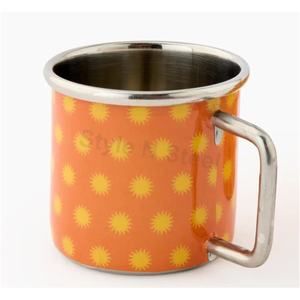 Taza Dorada de Doble Pared de Acero Inoxidable - Apta para Microondas y Lavavajillas - Product Image 2