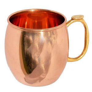 Hammered copper beverage mug collection ruby woodland drink cups reusable cocktail mugs premium durable - Product Image 6