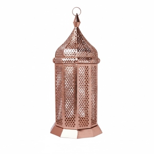 Hollow Carved Moroccan Style Iron Hanging <b>Lantern</b> Tabletop Decorative Lamp <b>For</b> Home And Garden Decorative <b>Lantern</b> On <b>Sale</b> - Product Image 5