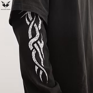 Premium Double Layered Hoodies, Soft Cotton & <b>Fleece</b> Sweatshirts Custom Printing Service Available <b>Black</b> Color Men Hooded - Product Image 6