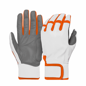 High Quality Adjustable Wrist Anti Slip Grip <b>Baseball</b> Batting <b>Gloves</b> Custom Design OEM Service Wholesale <b>Baseball</b> Batting <b>Gloves</b> - Product Image 3