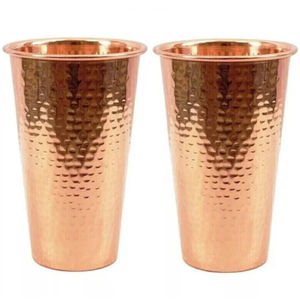 Vaso de Cobre Puro Creativo para Beber Agua, Vaso de Cobre Puro Martillado, Vaso de Cobre Hecho a Mano para Agua al Precio Más Bajo - Product Image 2