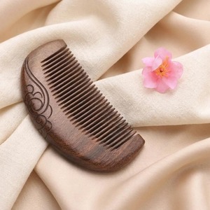 หวีไม้ไผ่หวีผมไม้สีธรรมชาติหวีไม้ - Product Image 4