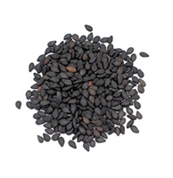 Graines de sésame noir naturelles, haute pureté, graines de sésame brutes, approvisionnement en vrac pour l'exportation, graines de sésame noir naturelles