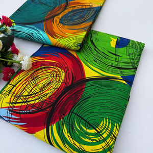 Tissu en coton imprimé africain de qualité supérieure pour vêtements traditionnels et tenues de mode Éthiopie - Product Image 1