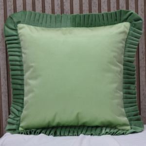 Soft Premium Velvet Ruffle Cushion Cover Decorative <b>Pillow</b> Case Modern Sofa Bed <b>Decor</b> Wholesale Supplier Hot Selling Cushion - Product Image 1