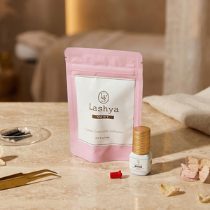 [Lashya] Colle à cils professionnelle, séchage rapide en 0,5 seconde, adhésif pour extensions de cils en salon professionnel, 10 ml - Product Image 1