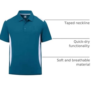 เสื้อโปโลผู้ชายสั่งทำขายส่ง ผู้ผลิต OEM ผู้จัดจำหน่าย ผ้าคอตตอนปิเก้ 200 GSM รับผลิตแบรนด์ส่วนตัว จำหน่ายจำนวนมาก - Product Image 2