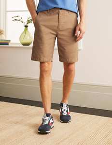 Pantalones Cortos Bermuda de Algodón Color Caqui para Hombre, Cintura Media, Cierre de Botones, con Bolsillos, Tejido Transpirable - Product Image 5
