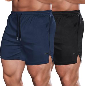 Men's High-Waisted Drawstring <b>Cargo</b> <b>Shorts</b> <b>Lightweight</b> Breathable Eco-Friendly Quick Dry Spandex/Polyester Fabric Running Gym - Product Image 2