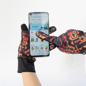 Gants en cuir imperméables et chauds pour sports d'hiver (karting, ski, cyclisme, course, travail) avec écran tactile et antidérapants - Product Image 6