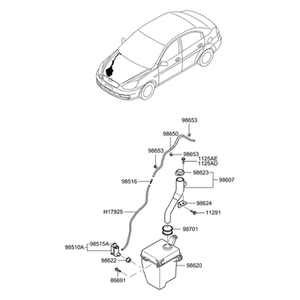 Repuestos y Accesorios para Autos y Camionetas Accent New Other 986111G001 - Product Image 2