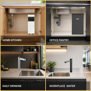 Distributeur d'eau chaude et froide sous évier AQUATEK BC TAP SE avec robinet tactile et corps fin de 11 cm pour cuisine - Product Image 5