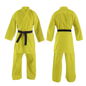 Traje de Karate Profesional de Algodón, Uniforme de Artes Marciales, Suave, Cómodo, Transpirable, Diseño Duradero, Personalizable, Cintura Alta, para Entrenamiento - Product Image 5