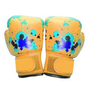 ถุงมือชกมวยหนัง PU คุณภาพระดับมืออาชีพ พิมพ์ลายได้ตามต้องการ สำหรับฝึกซ้อม ต่อยมวย MMA มวยไทย คิกบ็อกซิ่ง สำหรับผู้ชาย ผู้หญิง และเด็ก - Product Image 2