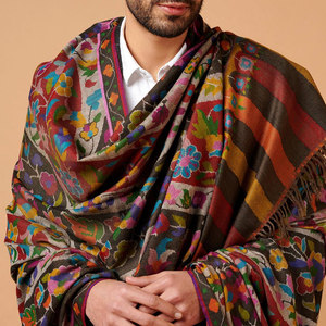 Men Soft Woven <b>Shawl</b> Warm Winter Accessory Comfortable Fabric Stylish Classic Traditional Inspired Mens Wear - Product Image 2