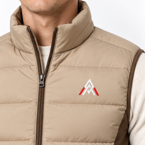 Men Padded Hybrid <b>Gilet</b> Breathable Winter Provides <b>Lightweight</b> Warmth Flexible Movement Practical Comfort Everyday Outdoor - Product Image 5