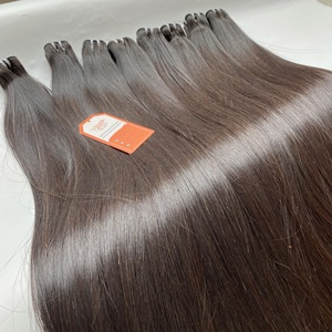 Nouvel arrivage Paquets droits 12A vendeurs de cheveux vierges Extensions de cheveux humains vietnamiens à cuticule alignée à double tirage - Product Image 2