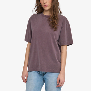 T-shirts surdimensionnés 100% coton pour femmes, fabrication directe en usine, t-shirts grandes tailles pour femmes en gros. - Product Image 1