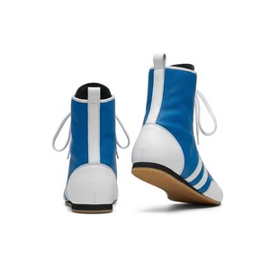 Nouvelles Chaussures de Boxe Montantes en Maille à Lacets pour Hommes et Femmes – Résistantes à l'Usure, Respirantes et Antidérapantes pour l'Entraînement de Lutte - Product Image 2