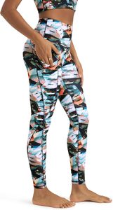 Leggings de sport pour femmes personnalisables |   Spandex/Polyester de haute qualité, antibactérien |   Vêtements de sport taille haute longueur intégrale | - Product Image 4