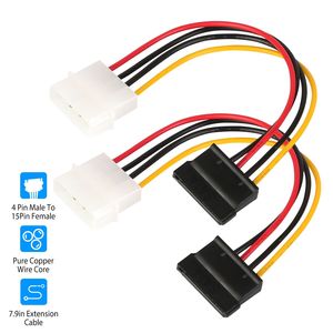 2 confezioni di cablaggio adattatore per cavo dati da 4 pin maschio a 15 pin femmina - Product Image 1