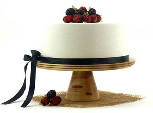 Soporte redondo de madera para decoración de panadería moderna, soporte de lujo para pasteles, soporte elegante para presentación de postres, soporte artesanal de madera para tartas - Product Image 4
