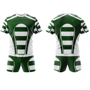 High Quality Wholesale Cheap Customized Unisex American Football Jersey <b>Heat</b>-Transfer Printed Rugby Uniform Sets Quick Dry - Product Image 3