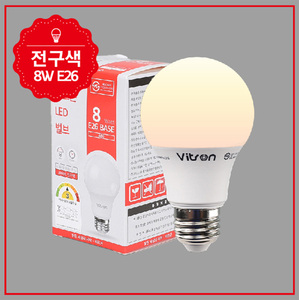 [Vitson] Bombilla LED 8W WarmWhite (A60 8W 30K-22) 304314 Satisfacción del consumidor durante cinco años En los productos más vendidos - Product Image 5