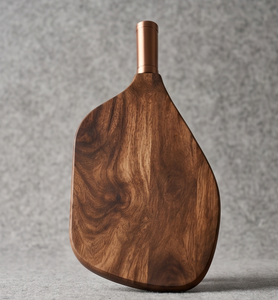 Planche à découper artisanale en bois de manguier avec poignée allongée en forme de pagaie, planche à découper en bois de luxe pour la cuisine - Product Image 5