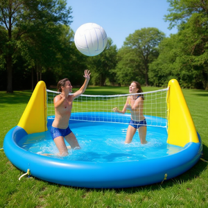 Jeu de volley-ball de piscine taille 6 239x64x91cm - Product Image 3