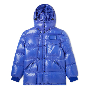 <b>Men's</b> <b>Lightweight</b> Bubble Winter <b>Jacket</b> <b>Padded</b> Quilted Coat with Durable Fabric Stand Collar and Casual Streetwear Design - Product Image 1