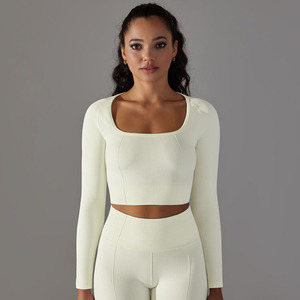 Conjunto de Yoga de 5 Piezas para Mujer, Ropa Deportiva Personalizada, Conjunto de Yoga con Costuras, Ropa Deportiva Femenina - Product Image 5