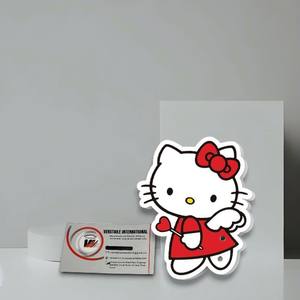 Palette d'extensions de cils magnétiques personnalisées Hello Kitty – Nouveaux modèles Cœur, Carré, Fleur, Papillon, Diamant – Tuiles acryliques pour cils - Product Image 5