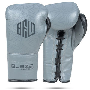 Guantes de Boxeo de Neopreno y Cuero Genuino Premium para Sparring, Entrenamiento, Kickboxing, Muay Thai, Trabajo con Saco de Boxeo, con Cierre de Cordones - Product Image 3
