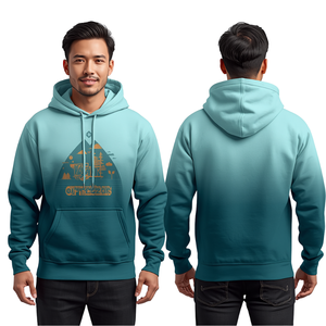 Men's Graphic Cotton Screen Print Hoodie Casual Pullover Fashion Apparel Premium Comfortable Daily Wear - Product Image 2