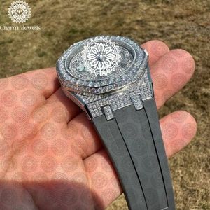 Reloj de Lujo Charm Jewells para Hombre, de Acero Inoxidable, Esfera de 40 mm, Cristal, Correa de 20 cm, Movimiento Mecánico, Fecha Automática, Botón de Fecha - Product Image 6