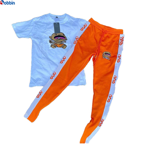 Conjunto de Ropa para Hombre, Estilo Casual, Unisex, Personalizado con Impresión por Transferencia de Calor, Conjunto Deportivo de Verano, Camiseta y Pantalones Deportivos - Product Image 3