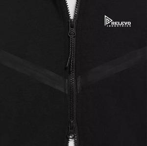 Super Quality Hot Sell Heavyweight Jogger Custom Logo Men's Zippers Pockets Sports Wear Hoodies for Men Custom Zipper Hoodies - Product Image 4