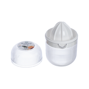 Exprimidor Manual Portátil de Cítricos Halo, Vaso Exprimidor Giratorio 360°, Recipiente de Plástico para Naranja, Limón y Lima, Sostenible y Fácil de Limpiar - Product Image 1