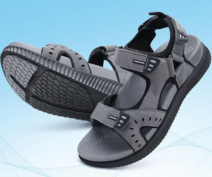 Zapatos de Vestir Oxford de Cuero de Grano Completo Gris de Alta Calidad para Hombre 2026, Suaves, con Cierre de Velcro, Cómodos, Elegantes, Transpirables y Ajustables - Product Image 2